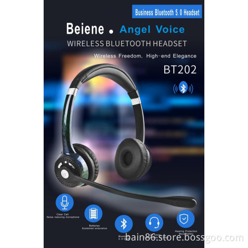 BT202 wireless bluetooth headset